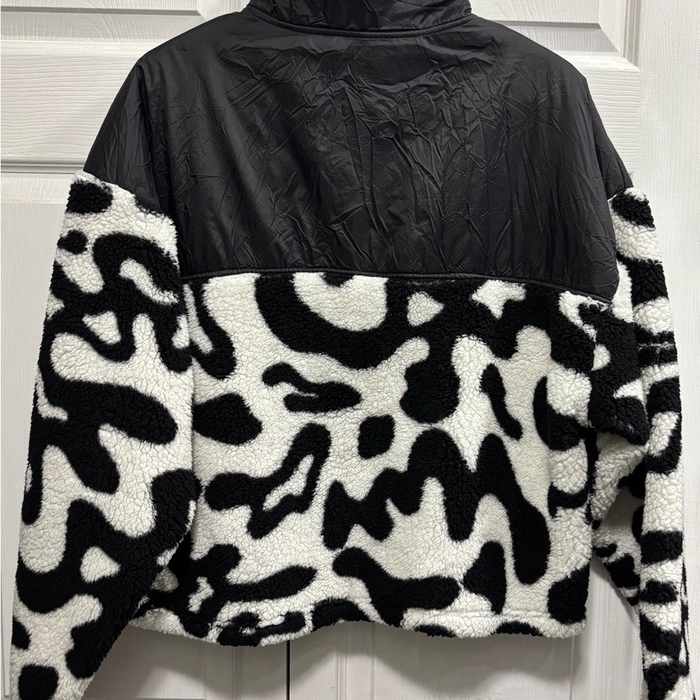 Grayson Threads Monochrome Pattern Teddy Jacket H… - image 4